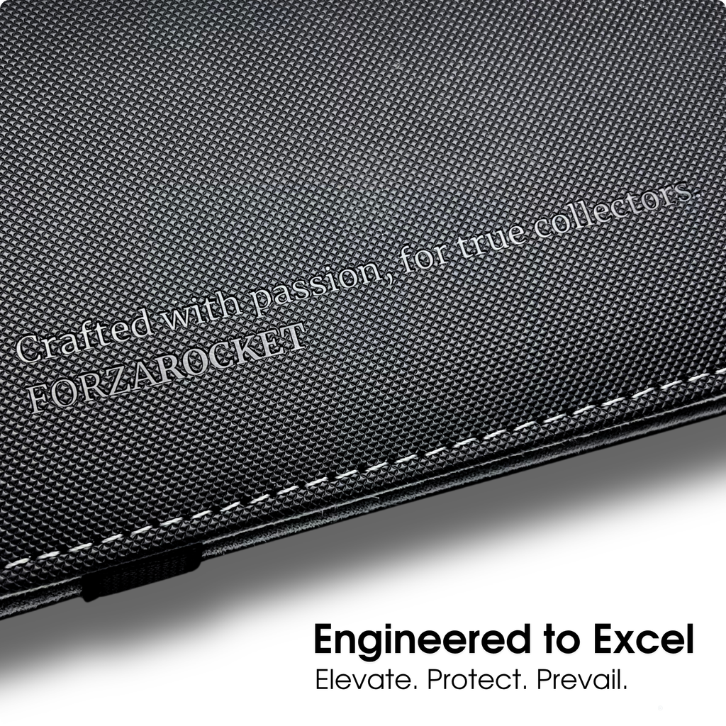 Toploader Binder 96 Slots | 4-Pocket Card Binder | Compatible with Pokemon, MTG, Yugioh, Lorcana & Sports Cards (Black)