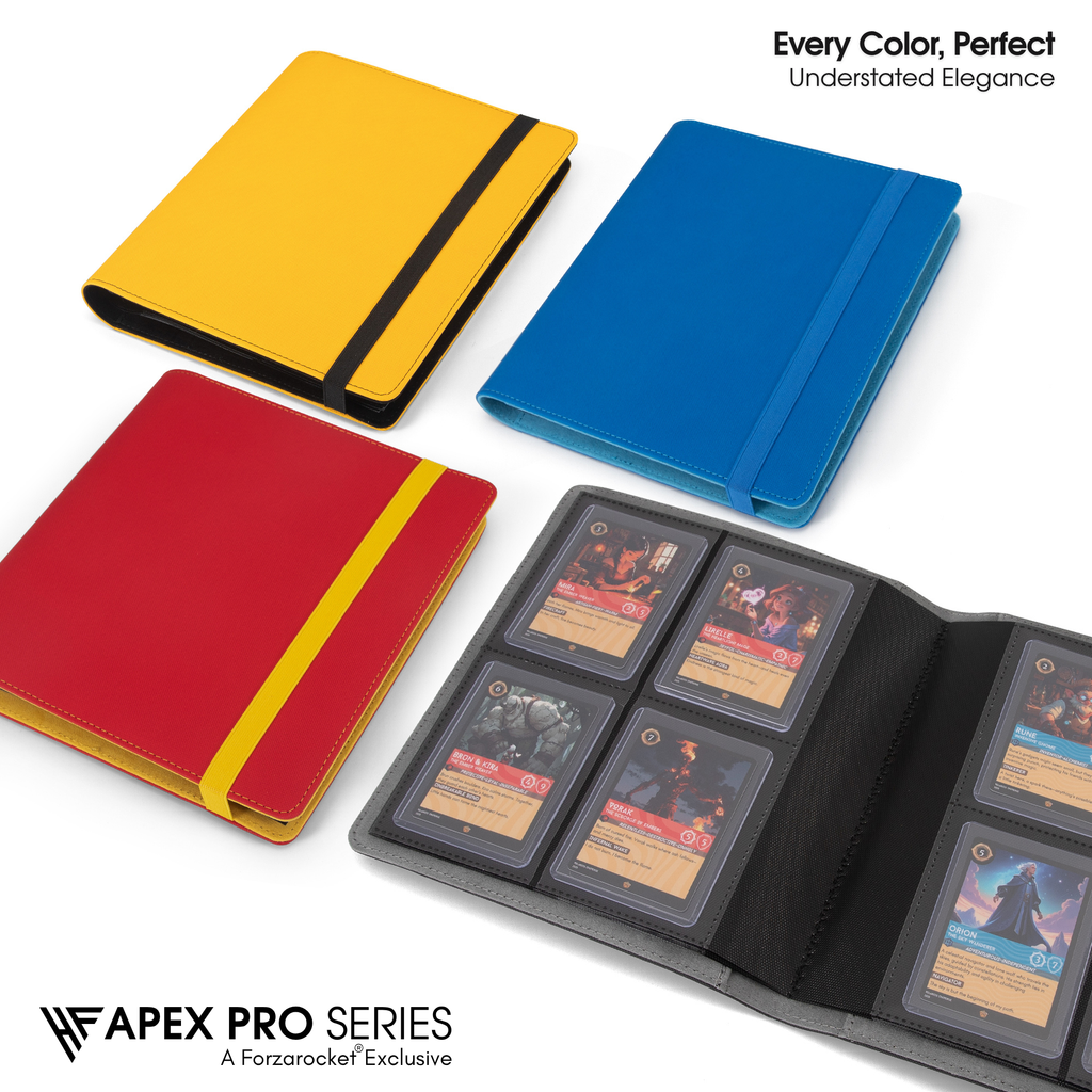 Toploader Binder 96 Slots | 4-Pocket Card Binder | Compatible with Pokemon, MTG, Yugioh, Lorcana & Sports Cards (Black)