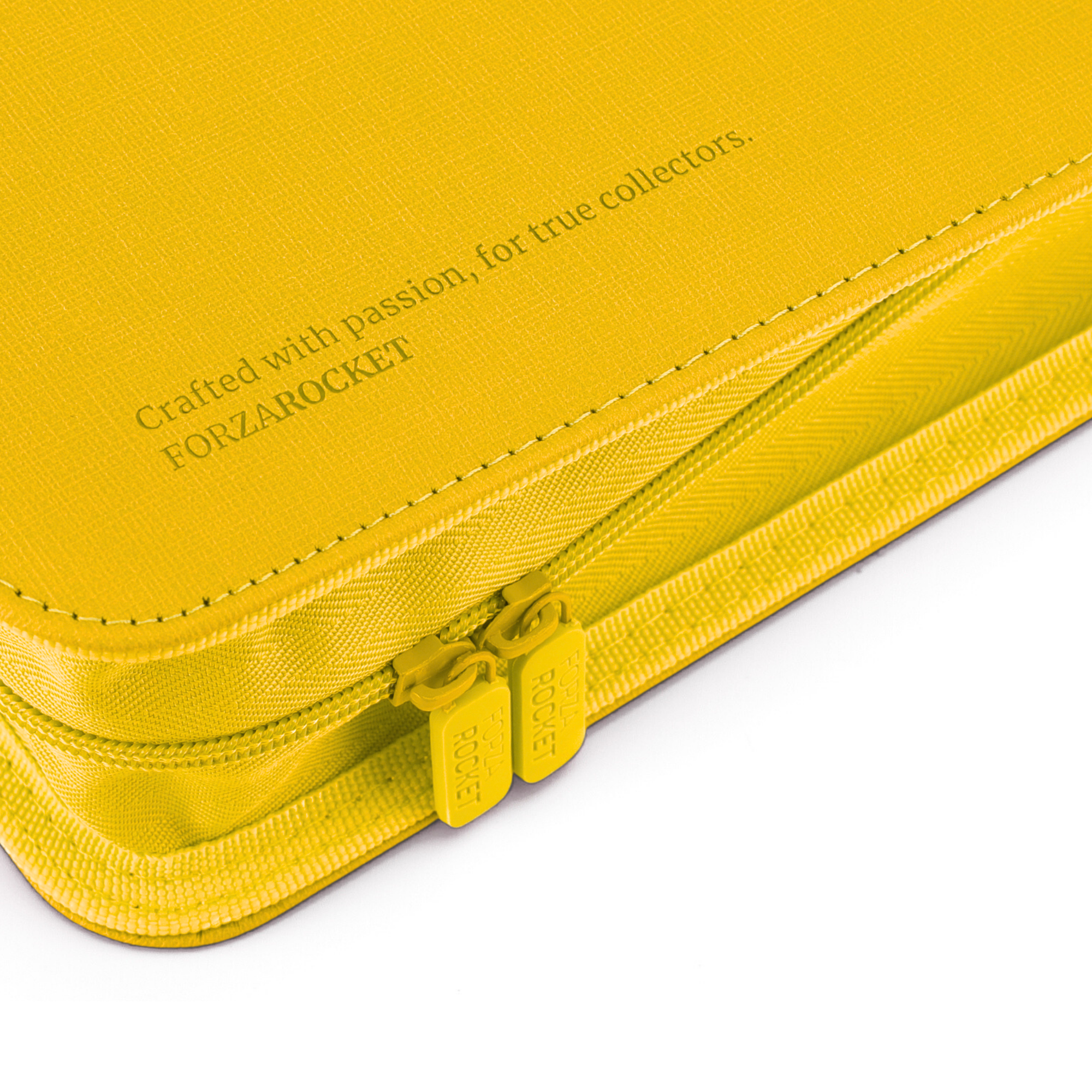 Toploader Binder 144 Slots | 4-Pocket Album | Compatible with Pokemon, MTG, Yugioh, Lorcana & Sports Cards (Yellow)