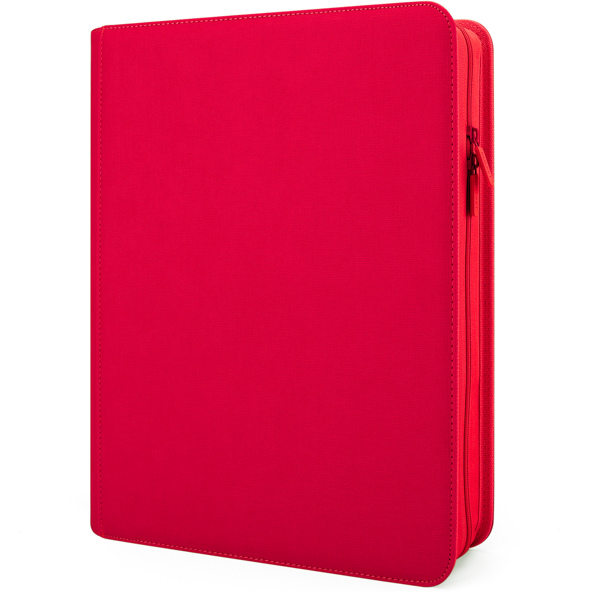 Toploader Binder 144 Slots | 4-Pocket Album | Compatible with Pokemon, MTG, Yugioh, Lorcana & Sports Cards (Red)