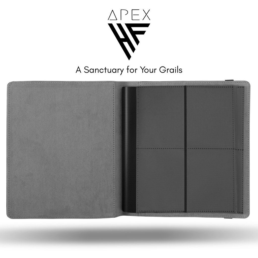 Toploader Binder 96 Slots | 4-Pocket Card Binder | Compatible with Pokemon, MTG, Yugioh, Lorcana & Sports Cards (Black)