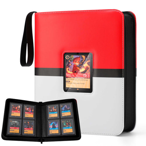 best clear sleeves for pokemon cards 9-Pocket Trading Card Binder for Pokemon Cards – Forzarocket®