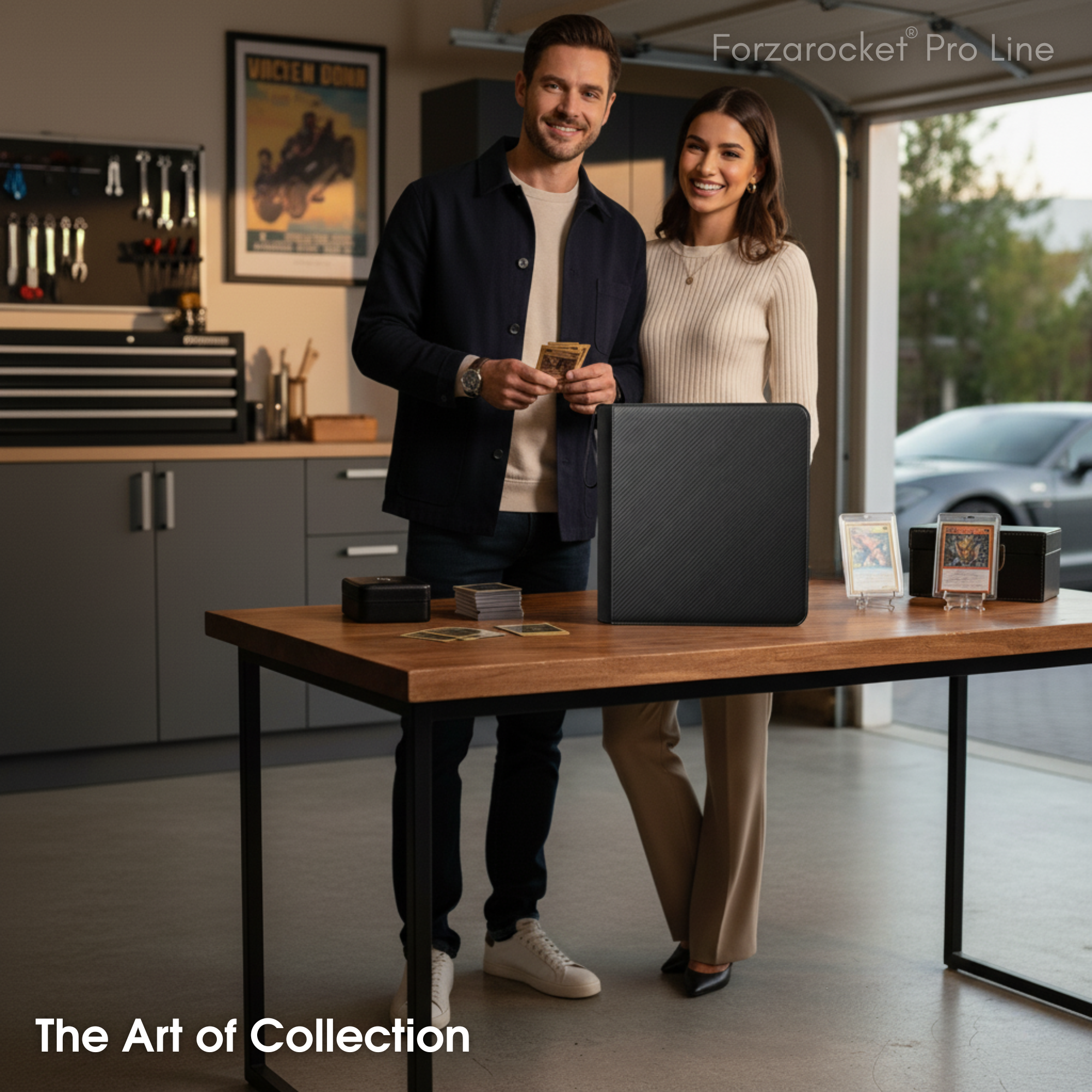 Toploader Binder 324 Slots | 9-Pocket Album | Compatible with Pokemon, MTG, Yugioh, Lorcana & Sports Cards (Carbon Black)