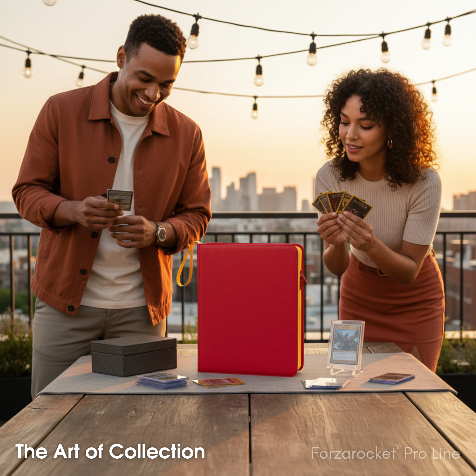 Toploader Binder 324 Slots | 9-Pocket Album | Compatible with Pokemon, MTG, Yugioh, Lorcana & Sports Cards (Red Limited Edition)