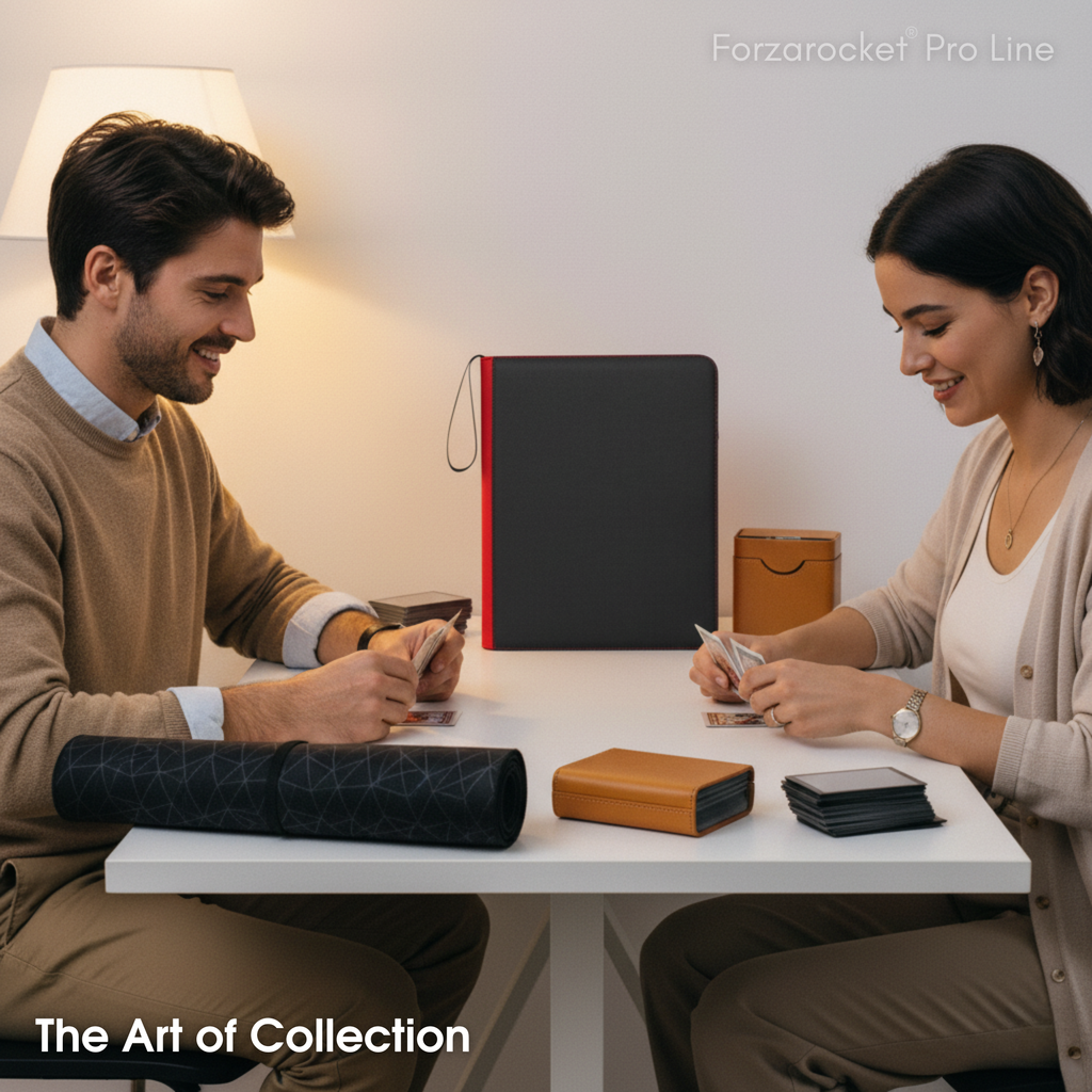 Toploader Binder 144 Slots | 4-Pocket Album | Compatible with Pokemon, MTG, Yugioh, Lorcana & Sports Cards (Black Limited Edition)