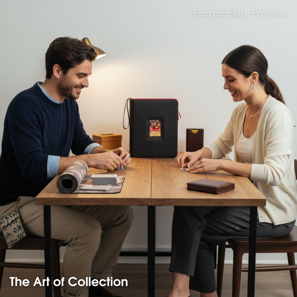 Toploader Binder 324 Slots | 9-Pocket Album | Compatible with Pokemon, MTG, Yugioh, Lorcana & Sports Cards (Black LE with Clear Display Window)