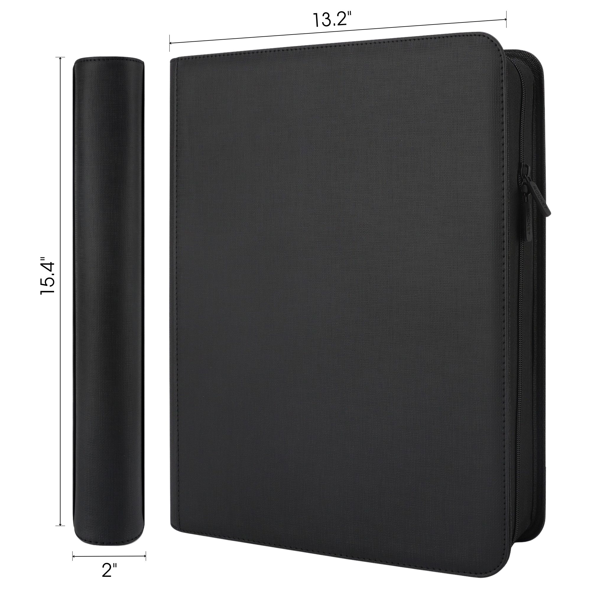 Toploader Binder 324 Slots | 9-Pocket Album | Compatible with Pokemon, MTG, Yugioh, Lorcana & Sports Cards (Black)