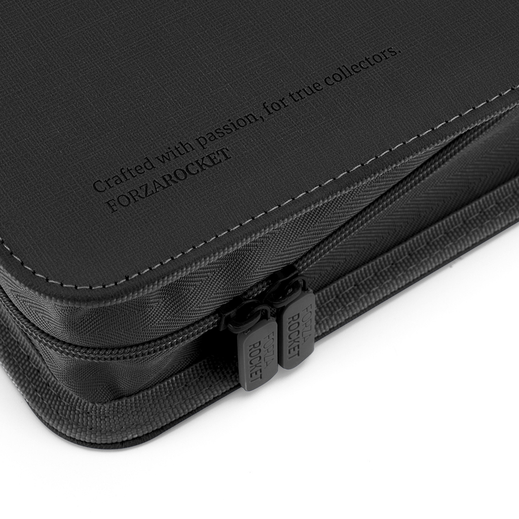 Toploader Binder 144 Slots | 4-Pocket Album | Compatible with Pokemon, MTG, Yugioh, Lorcana & Sports Cards (Black)