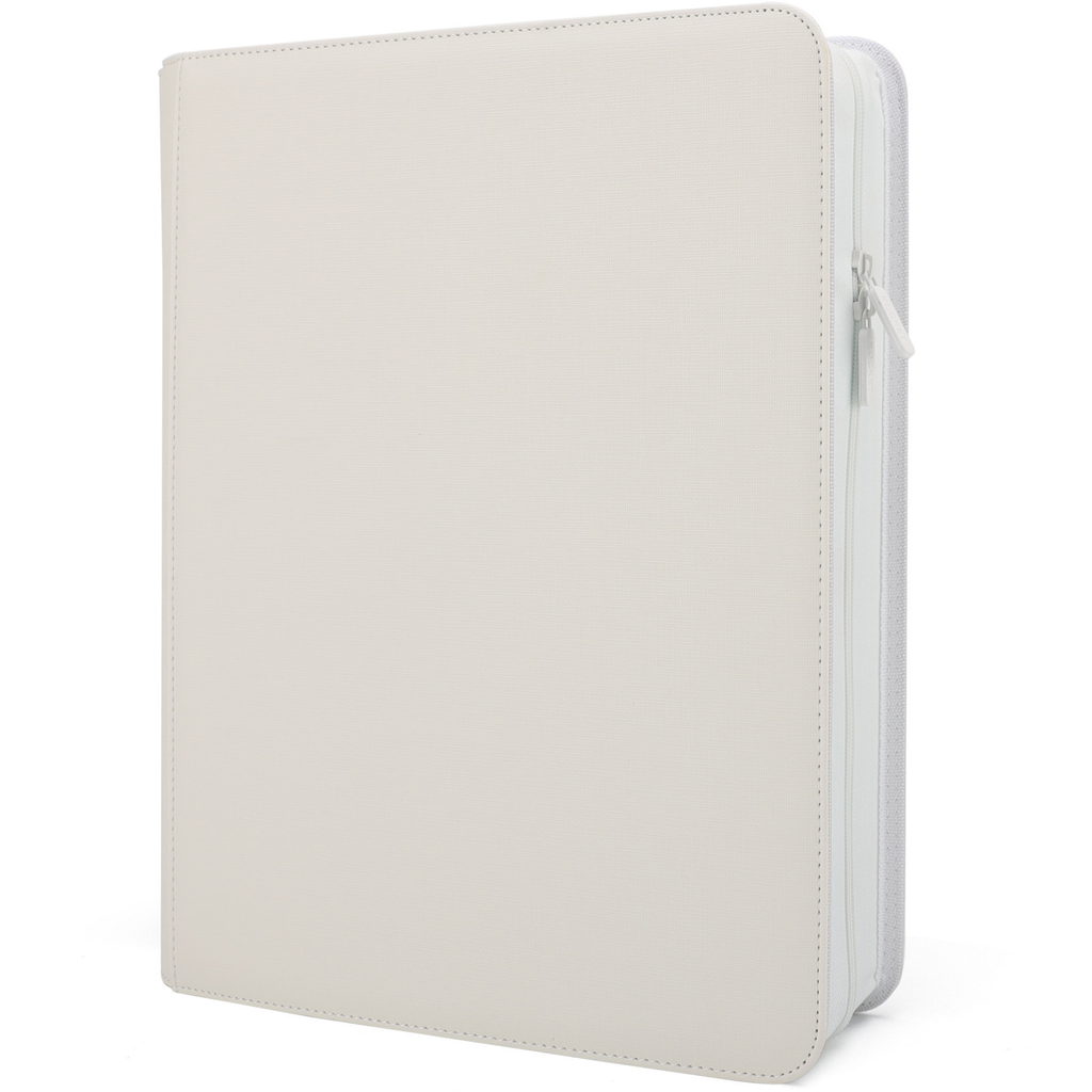 Toploader Binder 324 Slots | 9-Pocket Album | Compatible with Pokemon, MTG, Yugioh, Lorcana & Sports Cards (White)
