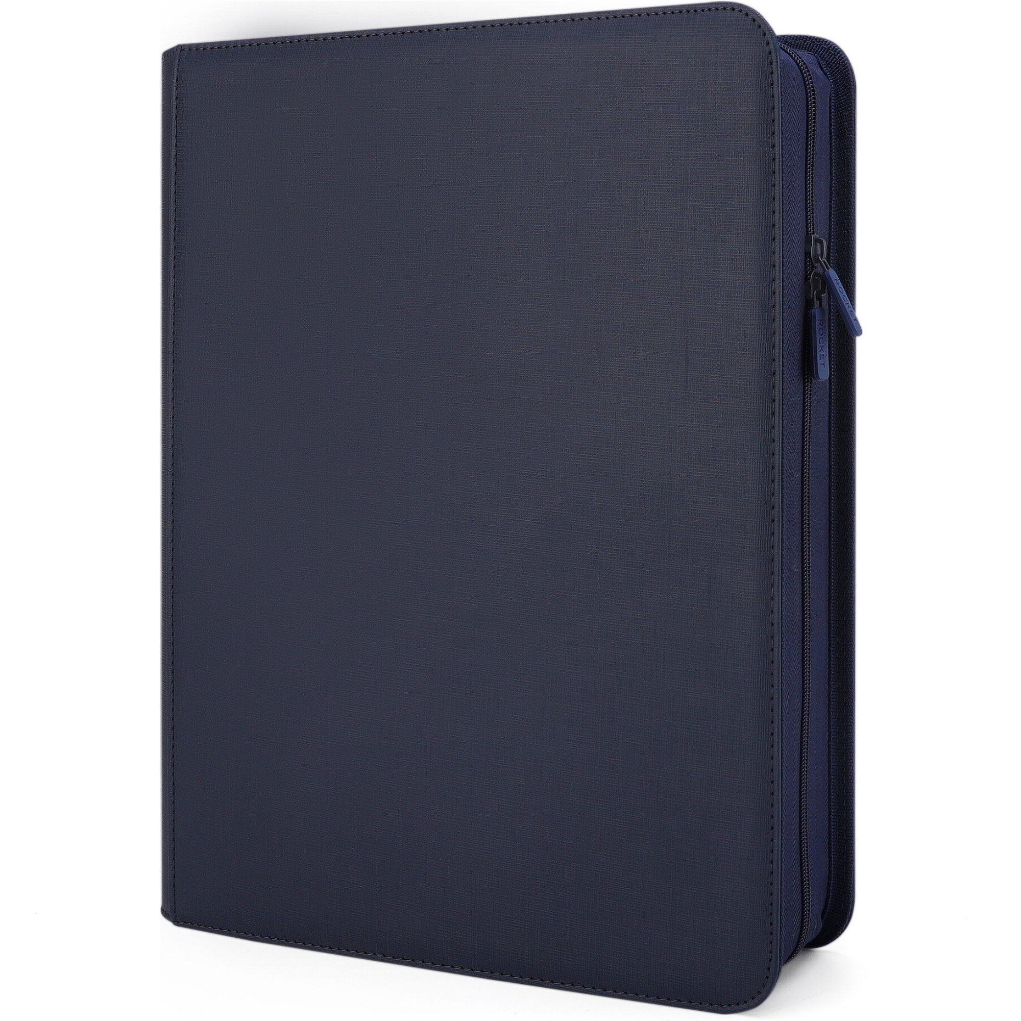 Toploader Binder 144 Slots | 4-Pocket Album | Compatible with Pokemon, MTG, Yugioh, Lorcana & Sports Cards (Navy Blue)