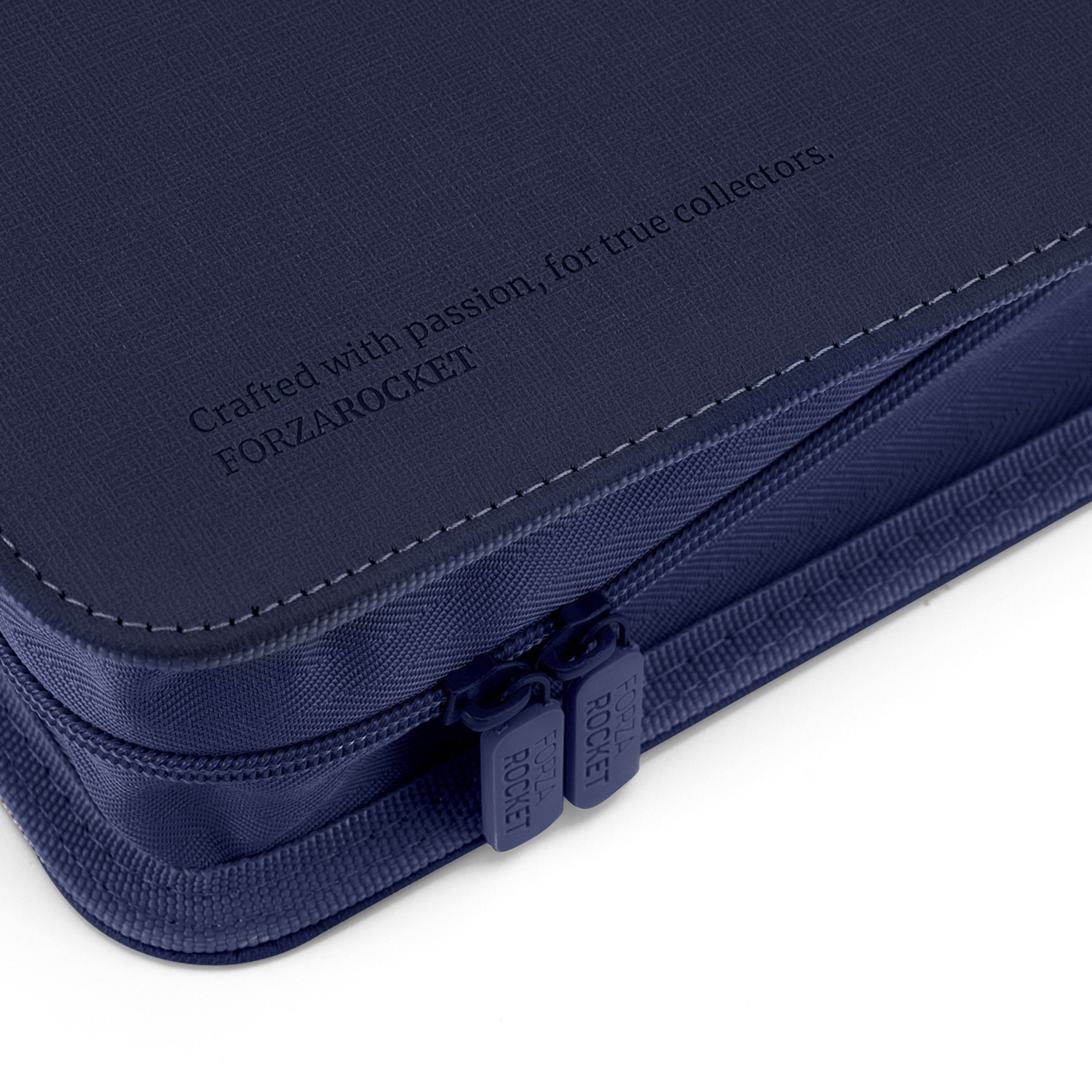 Toploader Binder 144 Slots | 4-Pocket Album | Compatible with Pokemon, MTG, Yugioh, Lorcana & Sports Cards (Navy Blue)