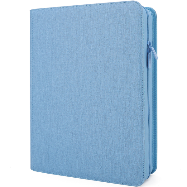 Toploader Binder 324 Slots | 9-Pocket Album | Compatible with Pokemon, MTG, Yugioh, Lorcana & Sports Cards (Sky Blue)