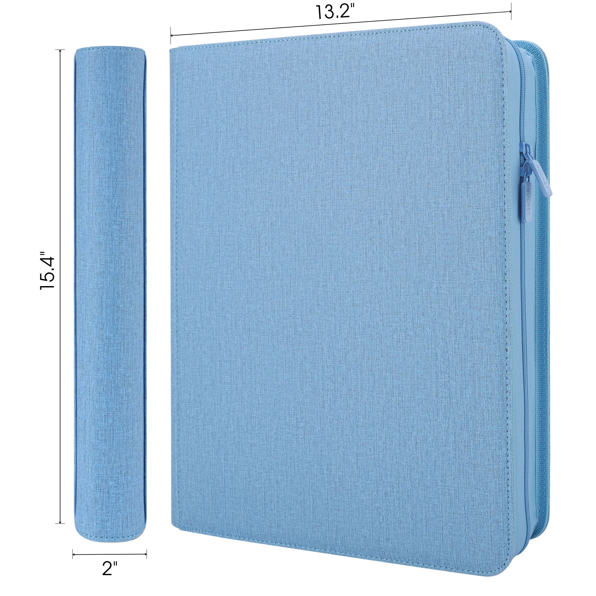 Toploader Binder 324 Slots | 9-Pocket Album | Compatible with Pokemon, MTG, Yugioh, Lorcana & Sports Cards (Sky Blue)