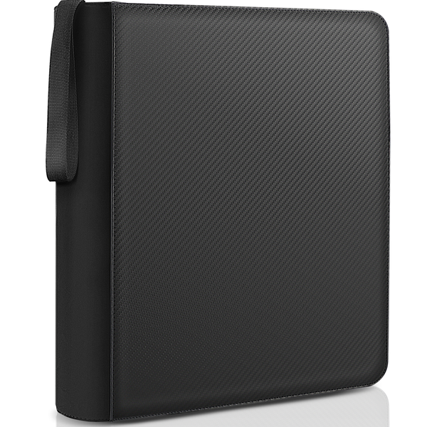 Toploader Binder 324 Slots | 9-Pocket Album | Compatible with Pokemon, MTG, Yugioh, Lorcana & Sports Cards (Carbon Black)