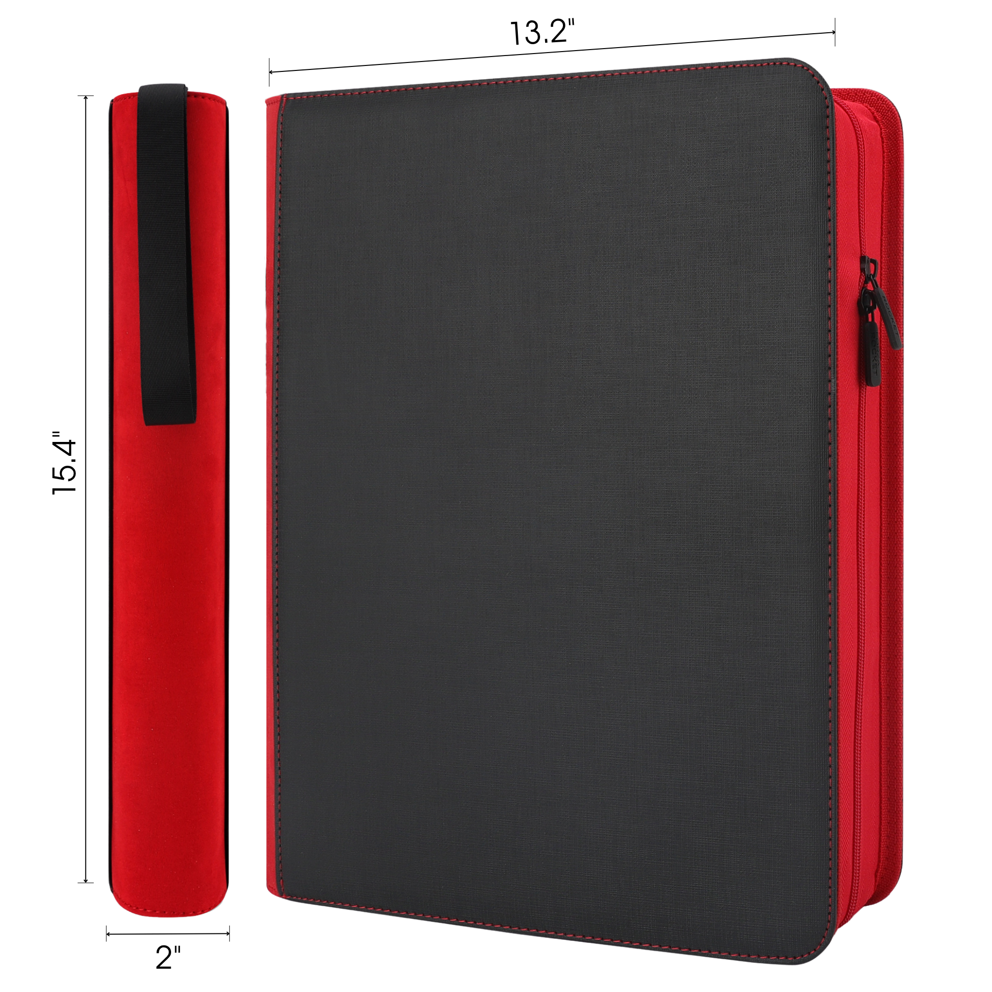 Toploader Binder 324 Slots | 9-Pocket Album | Compatible with Pokemon, MTG, Yugioh, Lorcana & Sports Cards (Black Limited Edition)