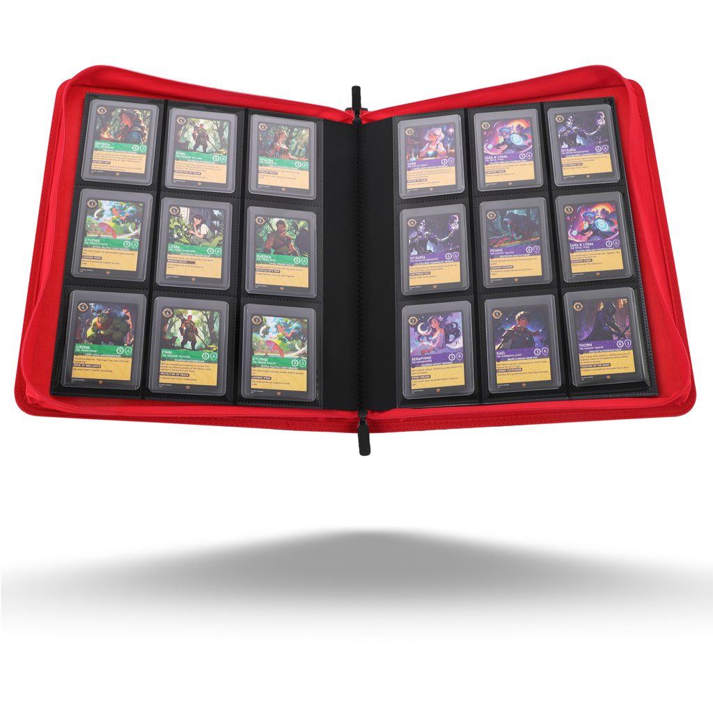 Toploader Binder 324 Slots | 9-Pocket Album | Compatible with Pokemon, MTG, Yugioh, Lorcana & Sports Cards (Black Limited Edition)