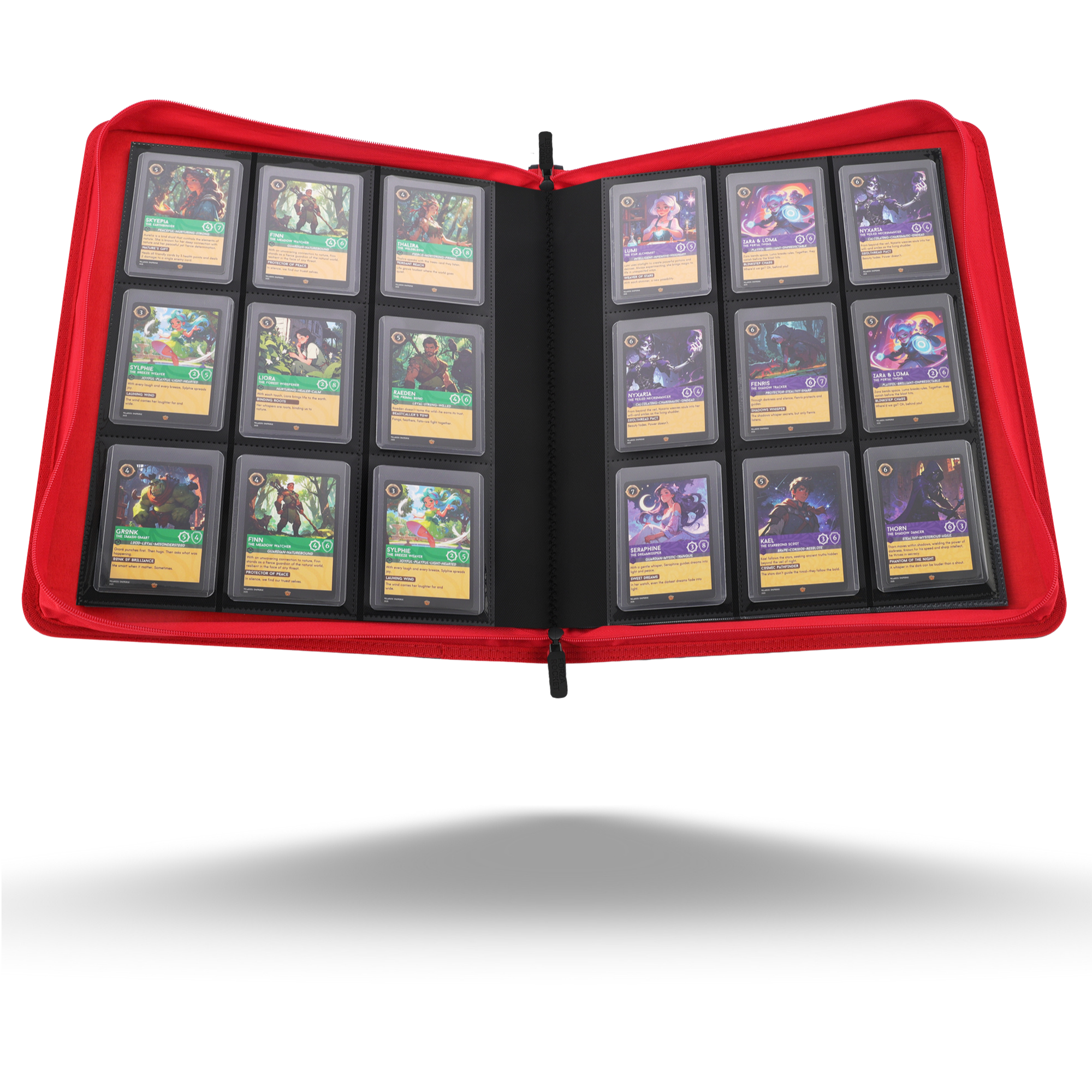 Toploader Binder 324 Slots | 9-Pocket Album | Compatible with Pokemon, MTG, Yugioh, Lorcana & Sports Cards (Black Limited Edition)