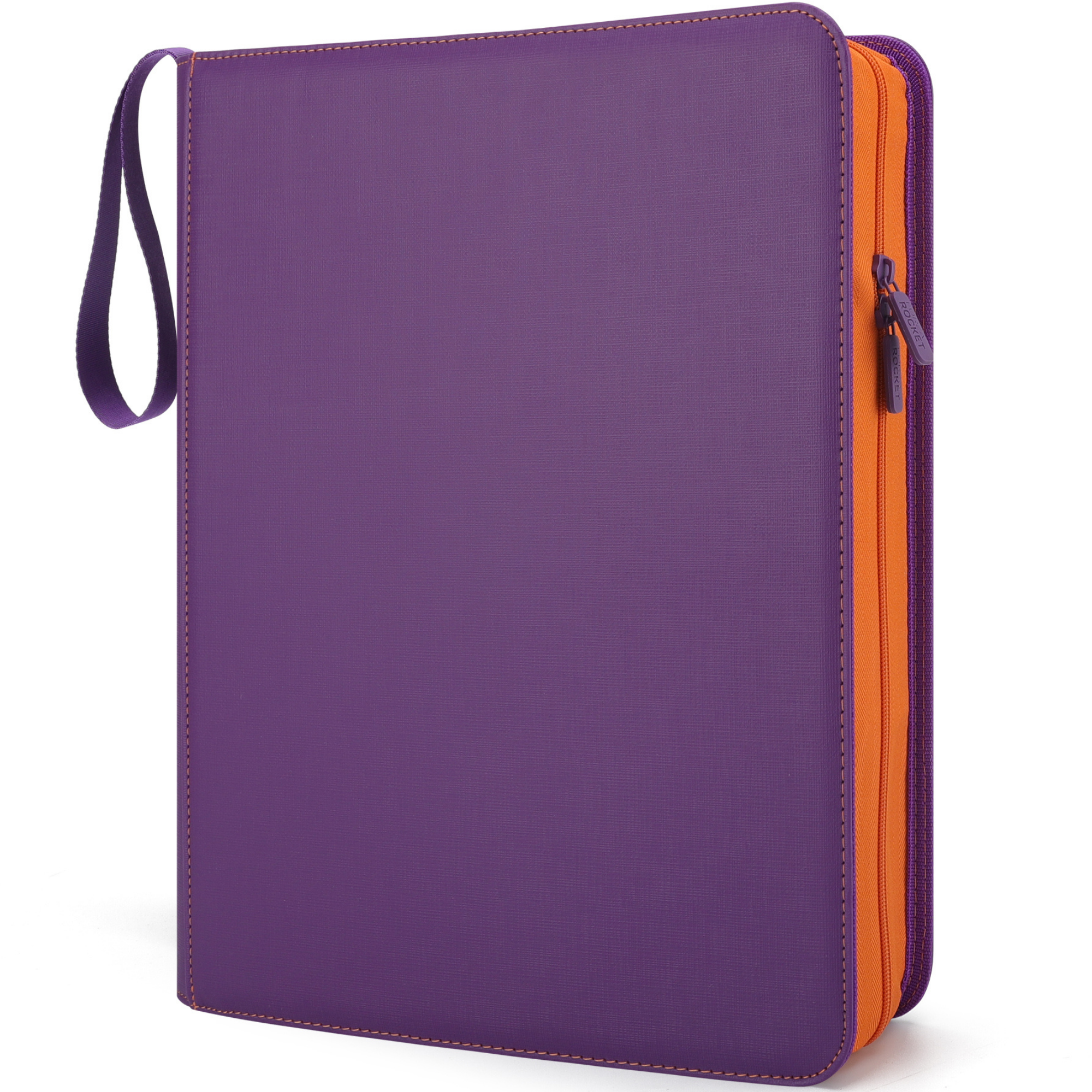 Toploader Binder 144 Slots | 4-Pocket Album | Compatible with Pokemon, MTG, Yugioh, Lorcana & Sports Cards (Purple Limied Edition)