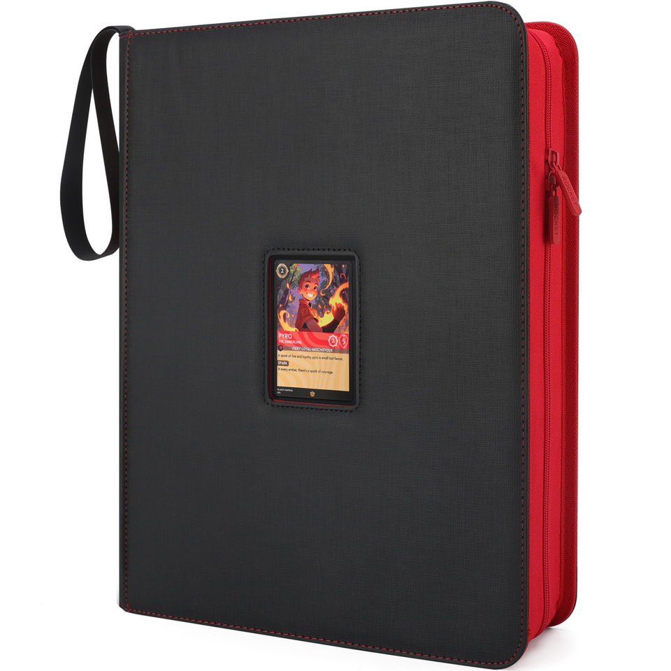 best top loader binder for pokemon cards Pokmon TCG Card Holds 64 Toploaders and 64 Sleeves 16 Sheets, 128 Pockets perfect for TCG Top Loader Binder: The Perfect