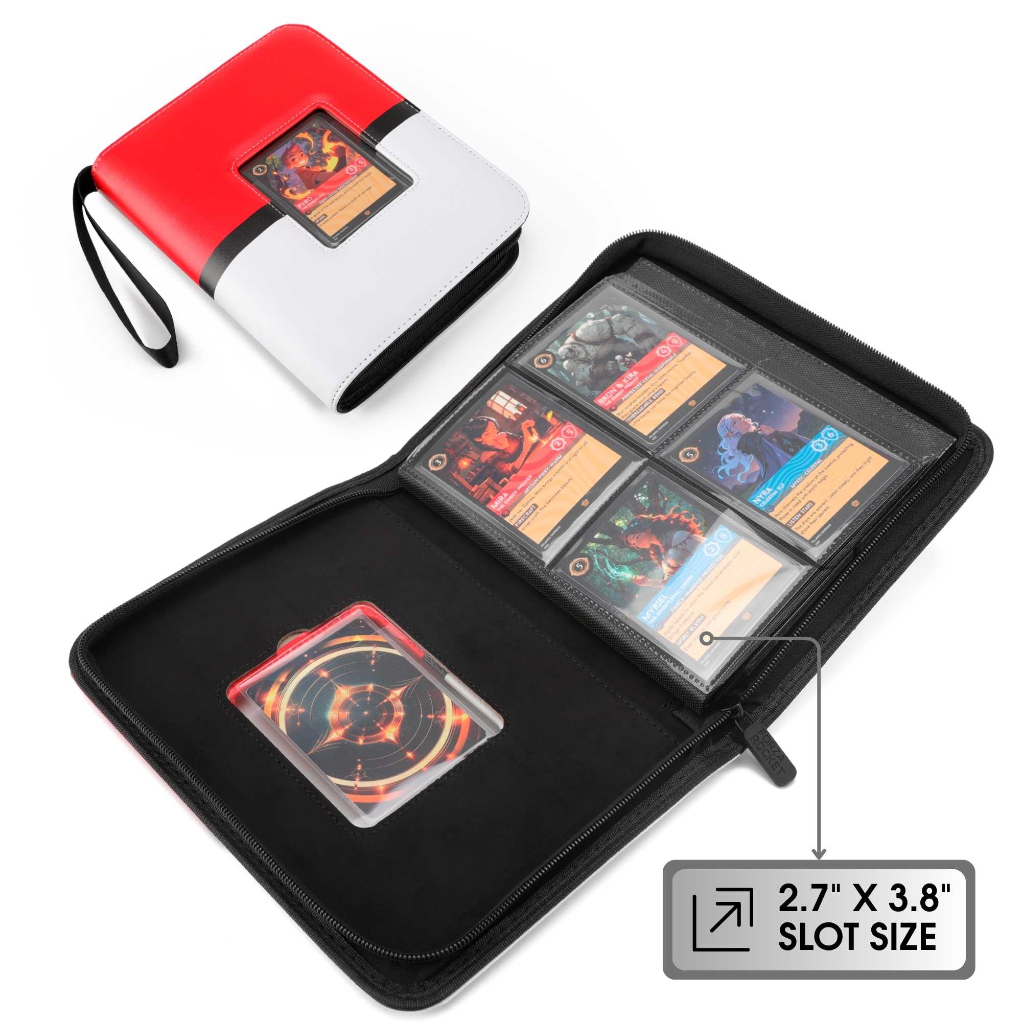 4-Pocket Trading Card Binder for Pokemon Cards – Forzarocket®