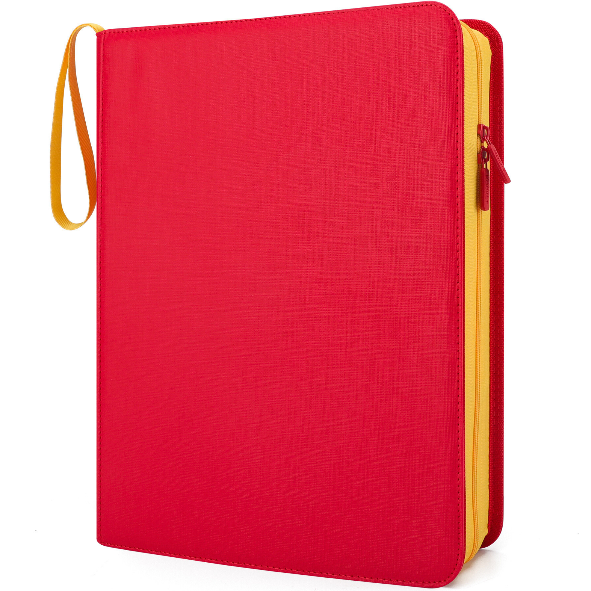 Toploader Binder 144 Slots | 4-Pocket Album | Compatible with Pokemon, MTG, Yugioh, Lorcana & Sports Cards (Red Limited Edition)