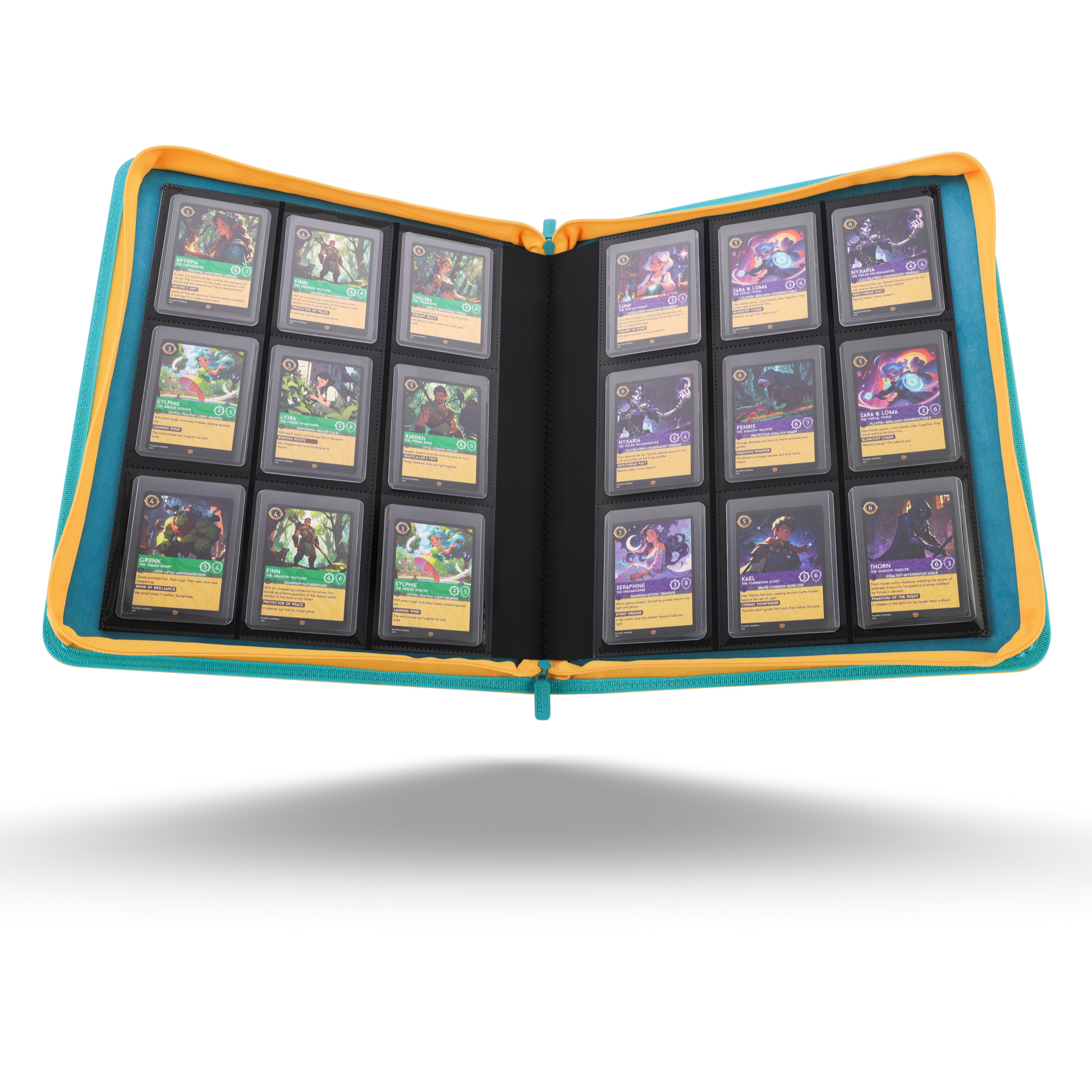 Toploader Binder 324 Slots | 9-Pocket Album | Compatible with Pokemon, MTG, Yugioh, Lorcana & Sports Cards (Yellow Limited Edition)