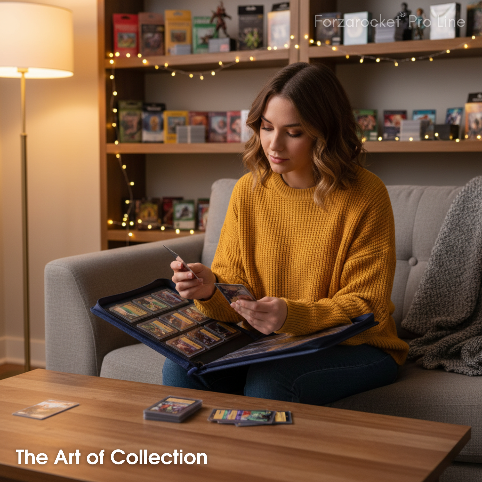 Toploader Binder 324 Slots | 9-Pocket Album | Compatible with Pokemon, MTG, Yugioh, Lorcana & Sports Cards (Navy Blue)